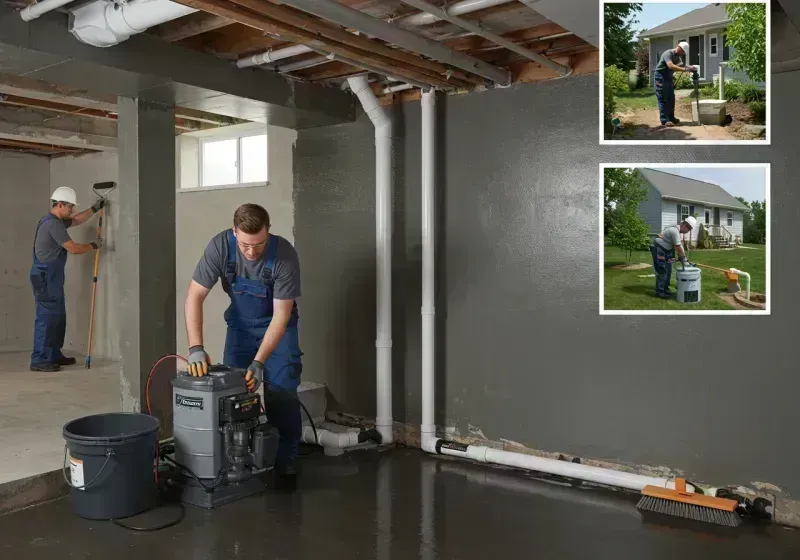 Basement Waterproofing and Flood Prevention process in Homer Glen, IL